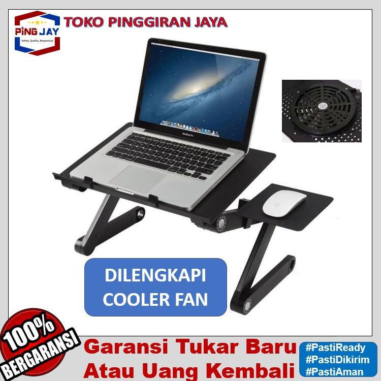Meja Laptop Portabel With Cooler Fan Meja Laptop Lipat Meja Laptop Kipas Laptop Andelay45