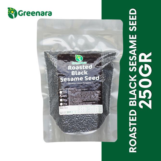 

SALE ROASTED BLACK SESAME SEED 250GR / WIJEN HITAM PANGGANG 250 GRAM