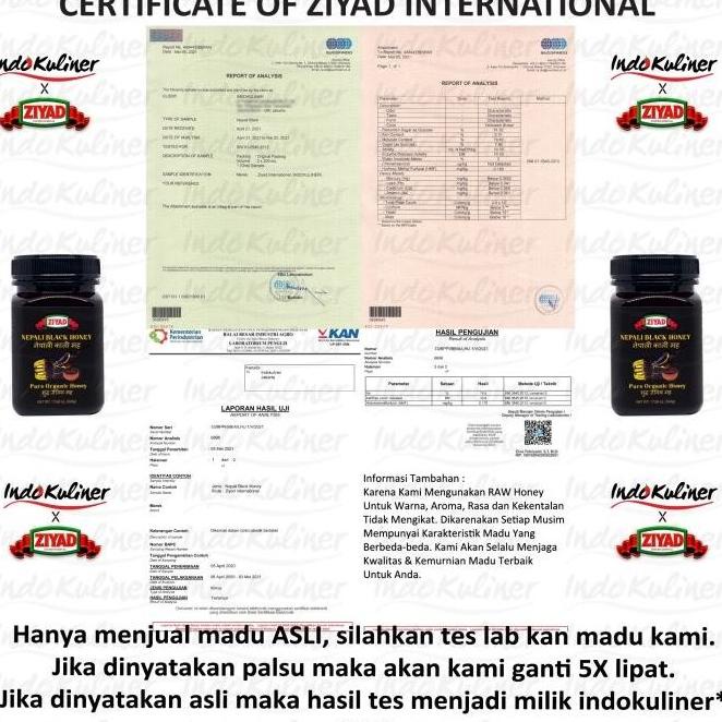 

Ziyad Nepali Black Honey Madu Hitam Nepal 500 Gram Asli By Indokuliner Redthiny