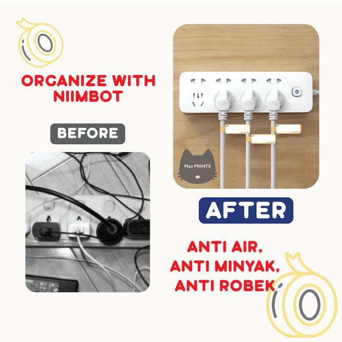 

NIIMBOT Master Cable Label LAN B21 D11 D101 Thermal Sticker Refill