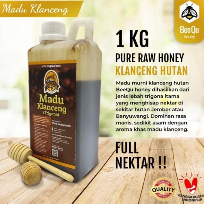 

Madu Asli - Madu Klanceng Hutan Liar Murni 100%!M(Missing)Ix Bee Pollen - Beequ Redthiny
