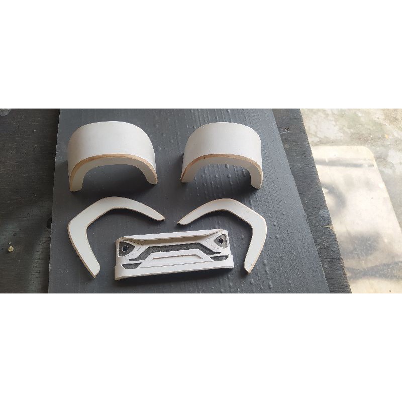 paket slebor depan belakang+bemper truk plastik