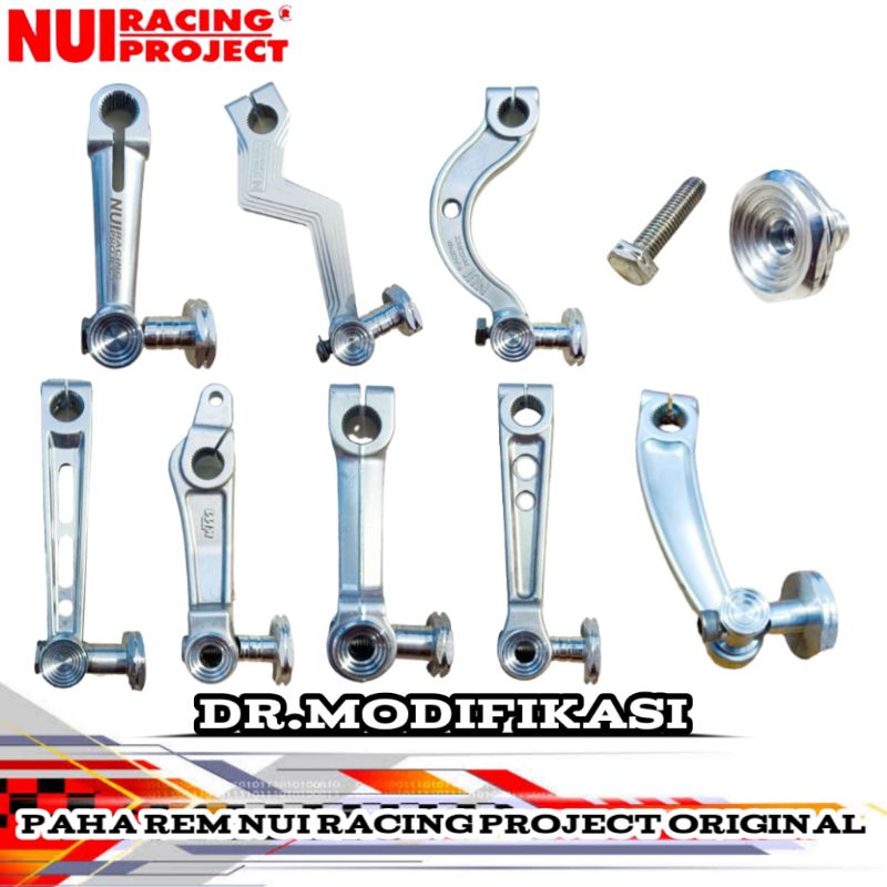 Tuas Paha Rem Belakang Nui Racing Project | Universal | Original | Stainless | Beat Vario Scoopy Mio