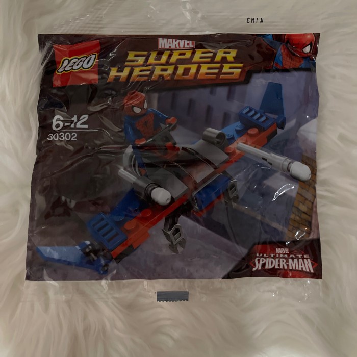 Flash Sale Lego 30302 Polybag - Superheroes Spiderman Glider Termurah