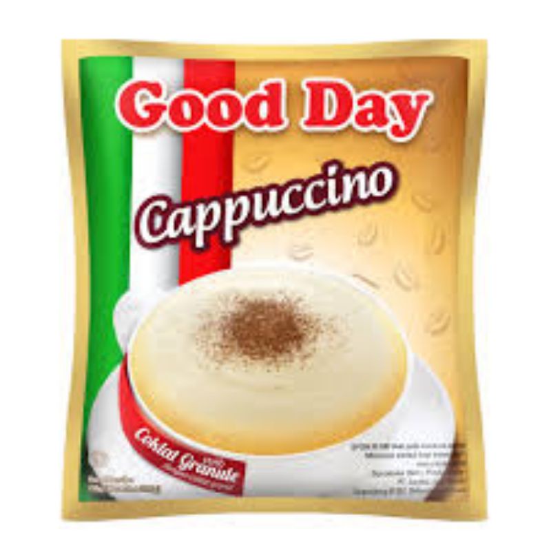 

Good Day/Kopi/Good Day Cappucino/25gr/Cocoa Granule