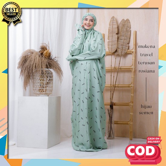 Mukena Dewasa Rayon Jumbo Setelan Bahan Katun Rayon Dingin Dipakai Mukena Murah Grosir Putusan Cod Y