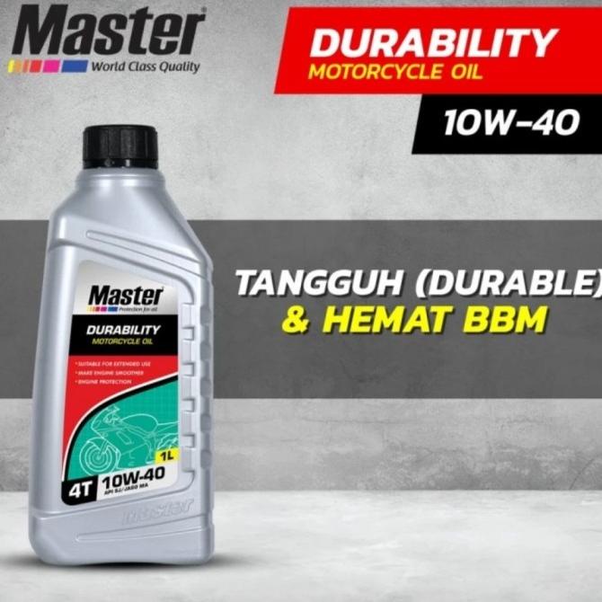 OLI MASTER 4T SILENTIUM OLI MOTOR 10w-40 OLI MESIN MOTOR 10w40