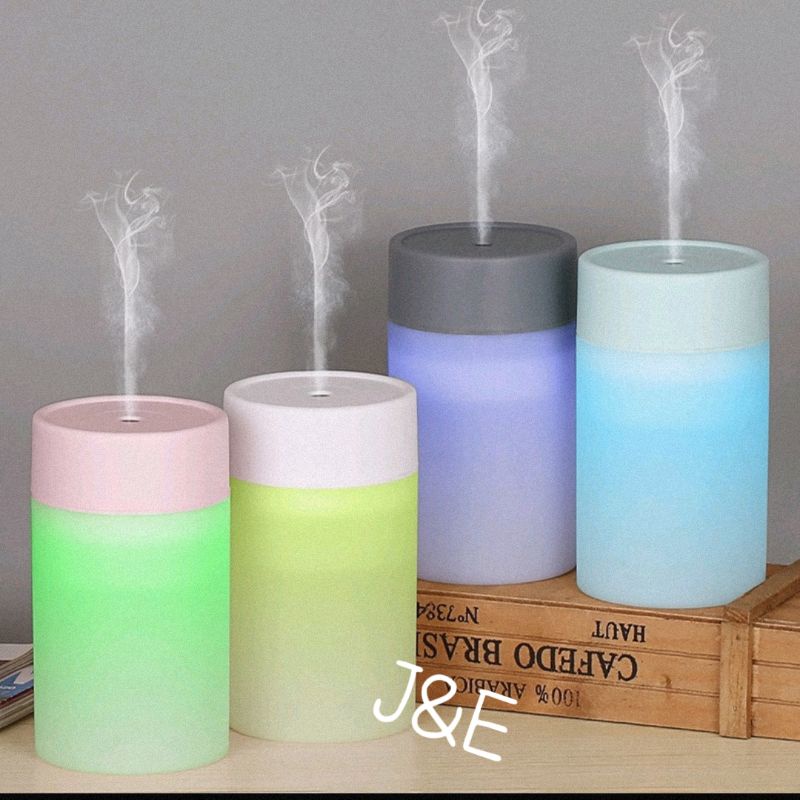 HUMIDIFIER DIFFUSER AIR AROMATHERAPY 260ML WITH 7COLOUR LED LAMP/ESSENTIAL OIL /OIL MINYAK 10ML