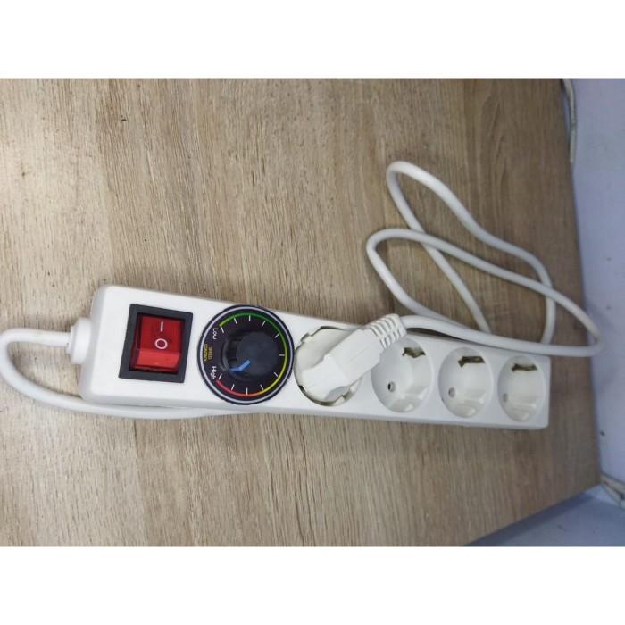 Stars Dimmer 4 Lubang Stop Kontak 2000W Alat Pengatur Kecepatan Bor Ge