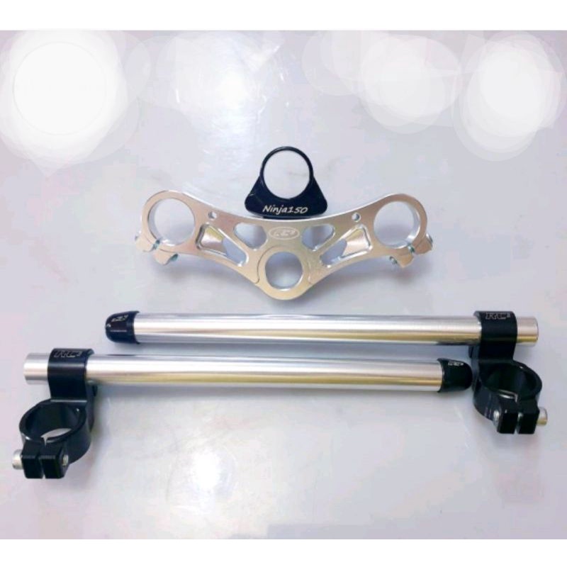stang stir RC3 premium berikut triple clamp segitiga atas RC3 ninja RR