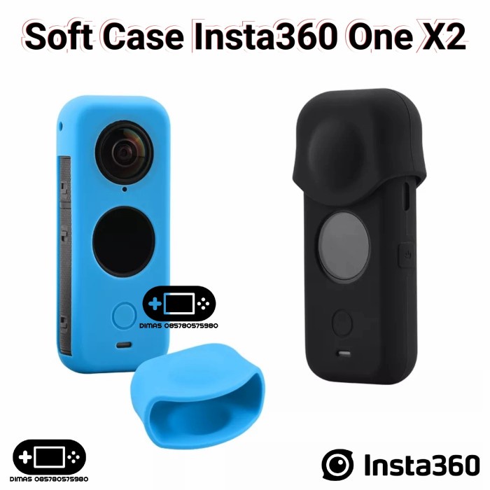 Soft Case Insta360 One X2 Silicone Silikon Insta 360 Bumper Cover Lens Harga Terbaik