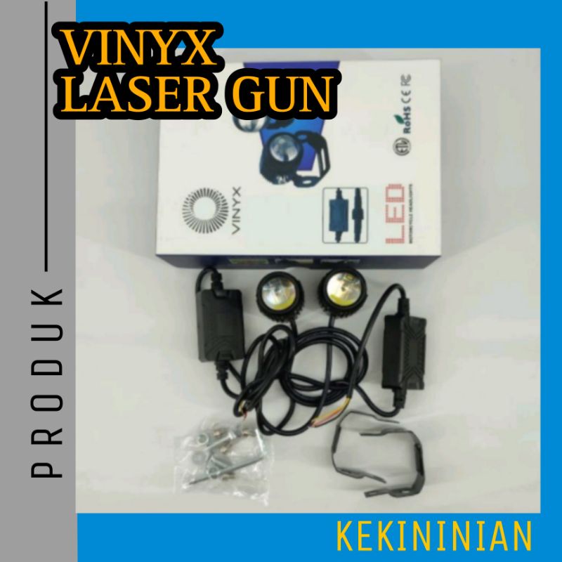 Lampu Tembak D2 Laser Motoled Bullaes Luminos Q2 Vinyx Led Headlight Laser Gun Foglamp Min D2 Laser 