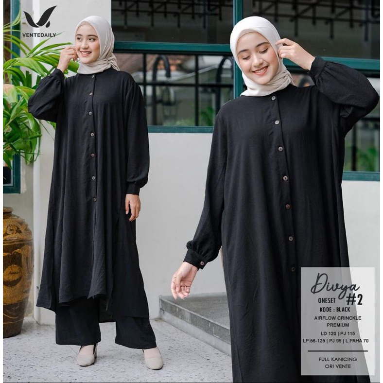 VENTE DAILY RESTOK DIVYA ONESET/ONESET CRINKLE AIRFLOW/ ONESET JUMBO