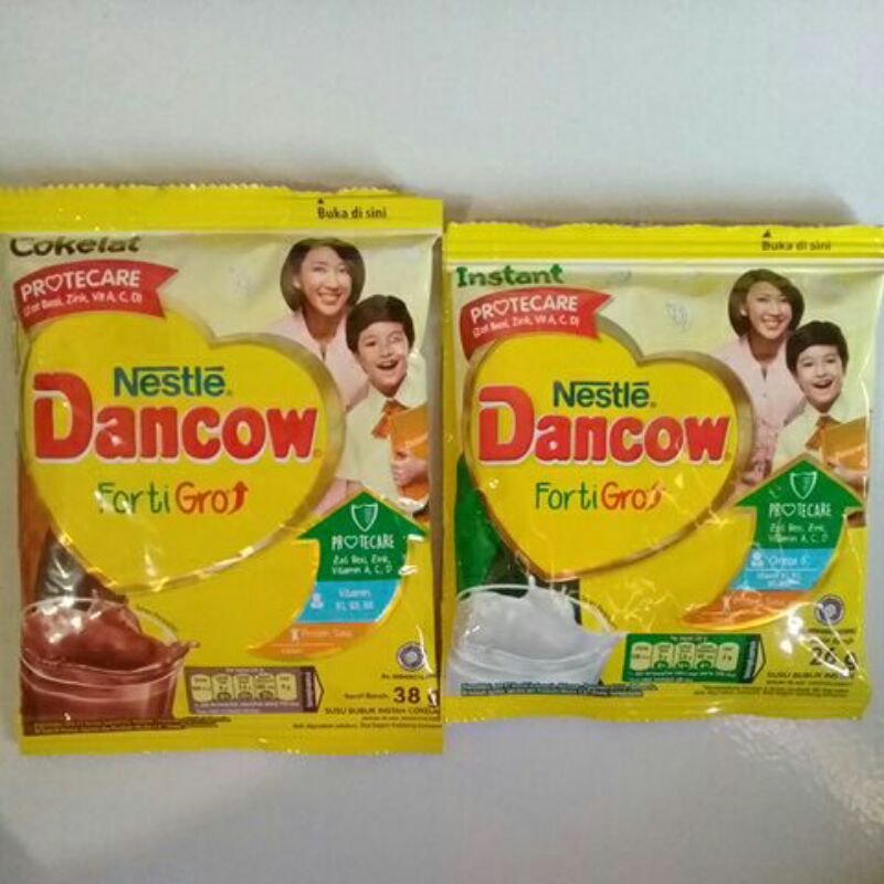 

~MOS~ Nestle Dancow Forti Gro Protecare. Susu Dancow Sachet. Susu Bubuk