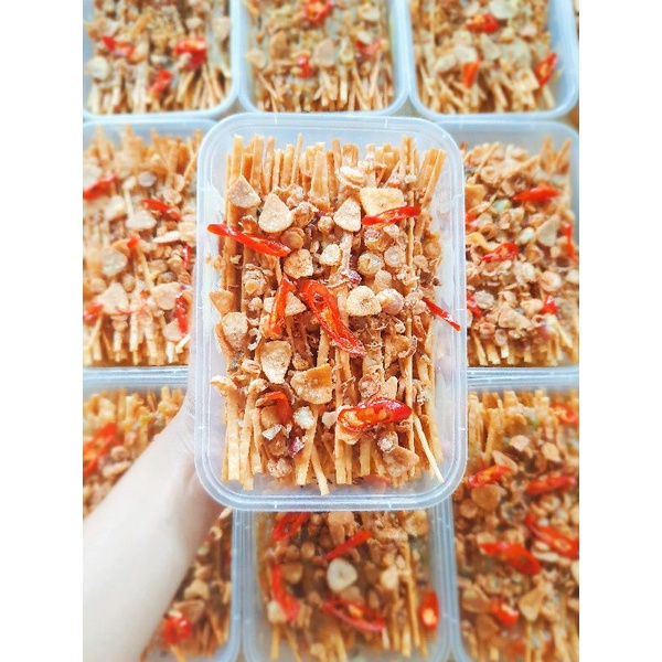 

Lidi-lidian, Biting Premium (TANPA BUMBU TABUR) Kemasan Box 500ml