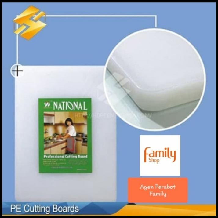 HOT DEAL TALENAN PLASTIK LEBIH TEBAL 37CM X 23CM / CUTTING BOARD 100% PP 1,2 MM 