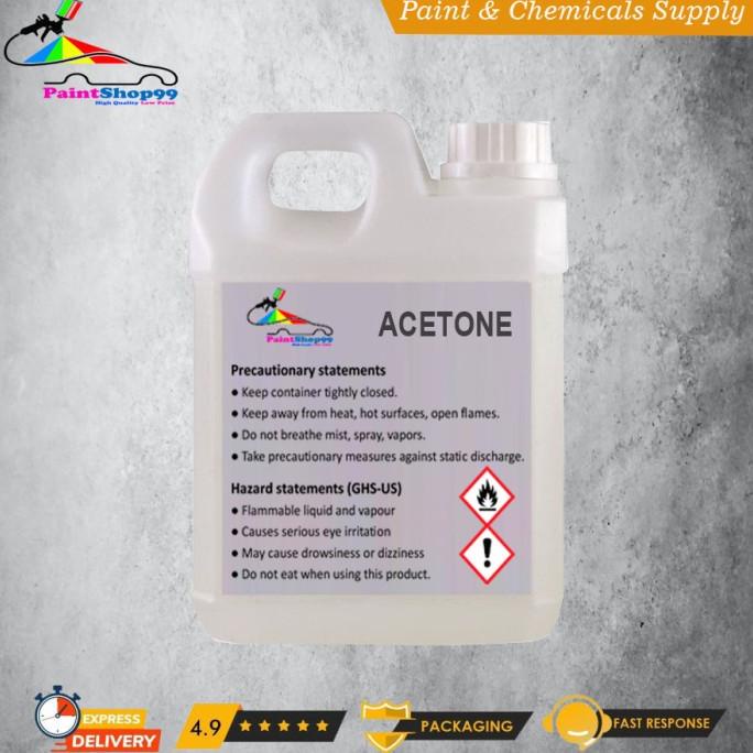 Aseton acetone pembersih kutek - Acetone - 1 liter kyc04