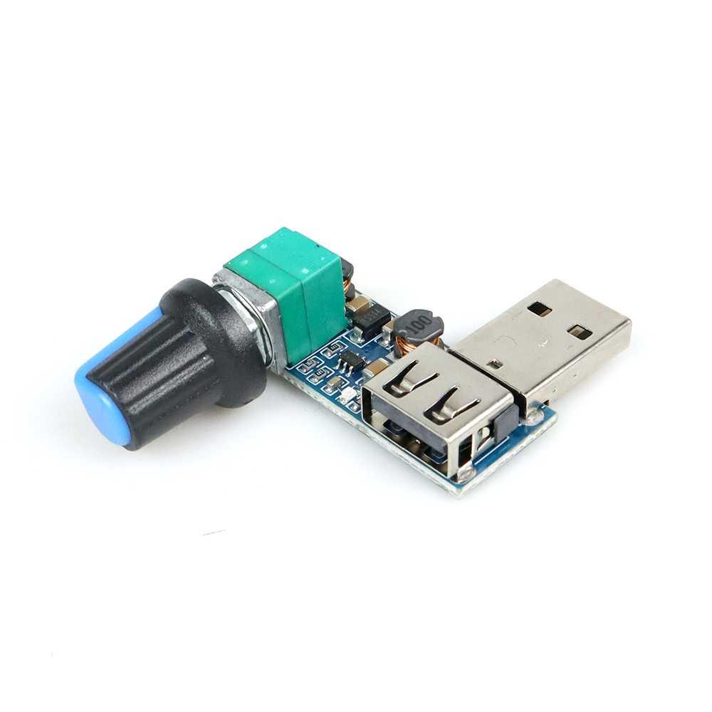 SXDOOL Router CPU Fan Cooler DIY USB 120mm with Controller - SX120