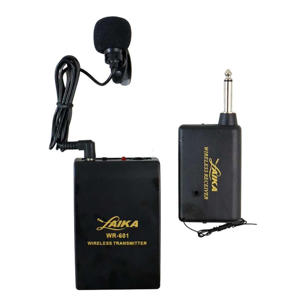 AIKA Wireless FM Transmitter Receiver Pro Microphone R-601