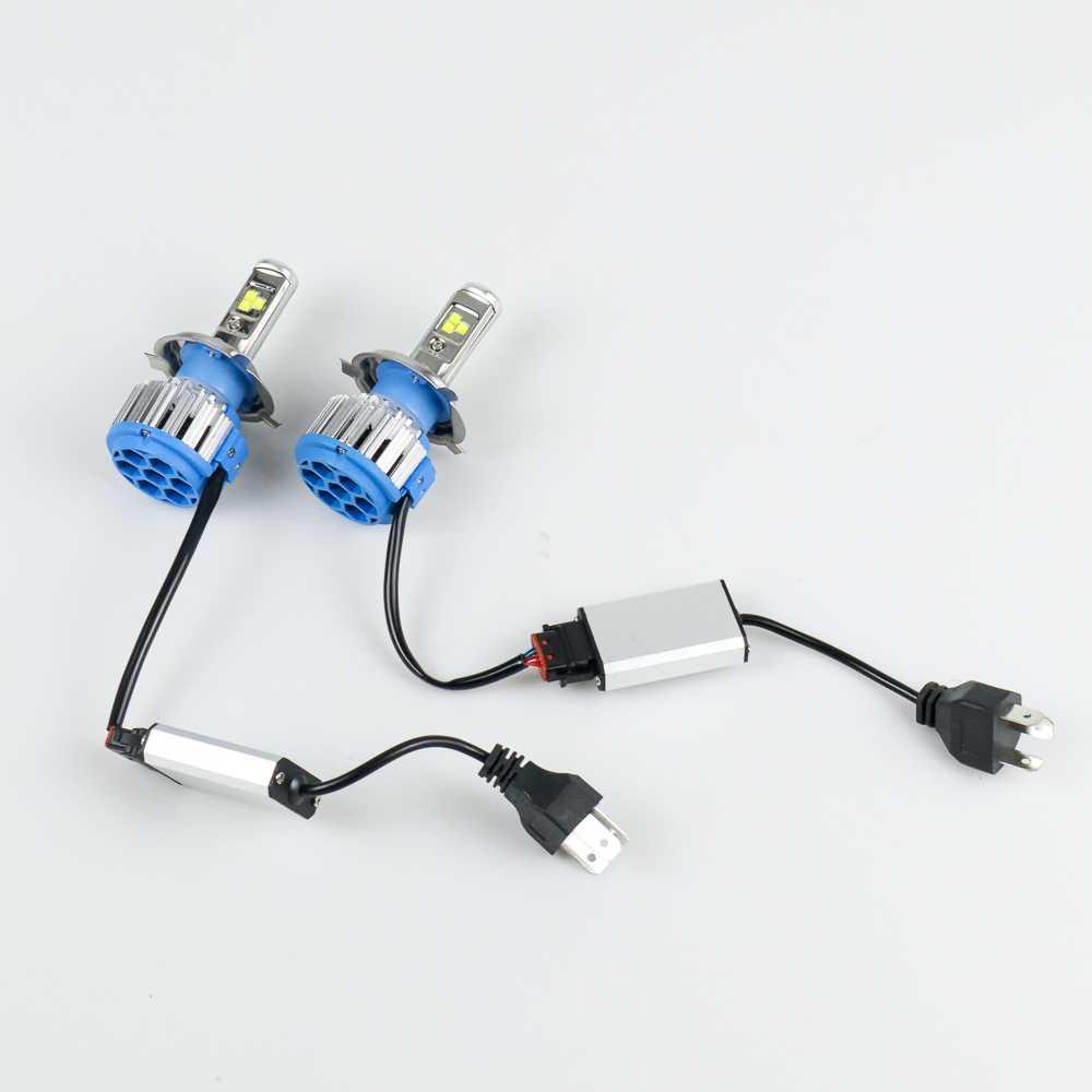 TURBO Lampu Mobil Headlight LED H4 SMD 2PCS - T1