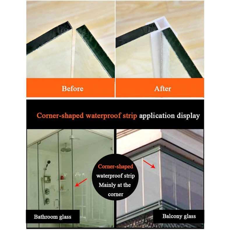 WUBAI Lis Sela Pintu Silikon Strip Segel Door Seal Leakproof Model h U2H