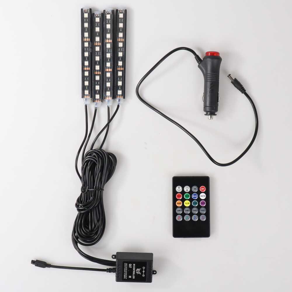 RAZEND Lampu LED Neon RGB Music Control with Remote Control Z4