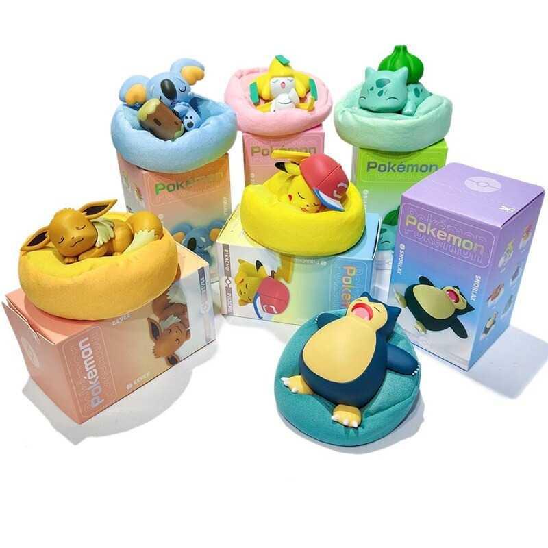 OCDAY Mainan Anak Pokemon Sleeping Figures Children Toy - L144