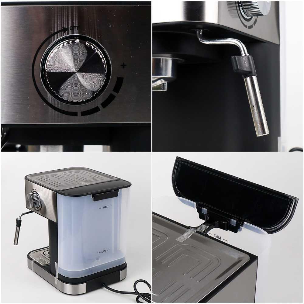 Mesin Kopi Semi Automatic Edoolffe Italian Coffee 15 Bar MD-2009 Dispenser Aksesoris Kopi Coffee Maker Mesin Kopi Espresso Ferrati Ferro Grinder Kopi Elektrik Alat Kopi Lengkap Mesin Espresso Ferratti Ferro Grinder Kopi Manual Nespresso Coffe