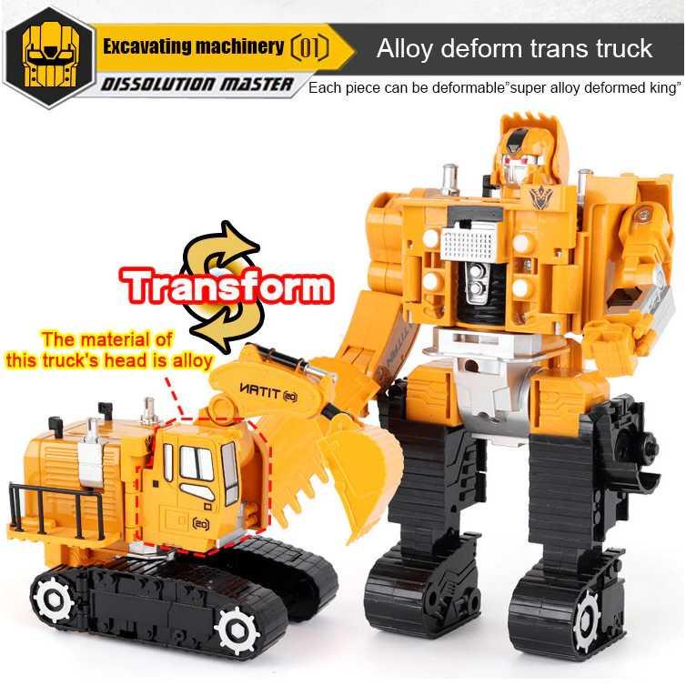 SAN YOU TOYS Mainan Mobil Transformer Deformation Robot - 6078A-1