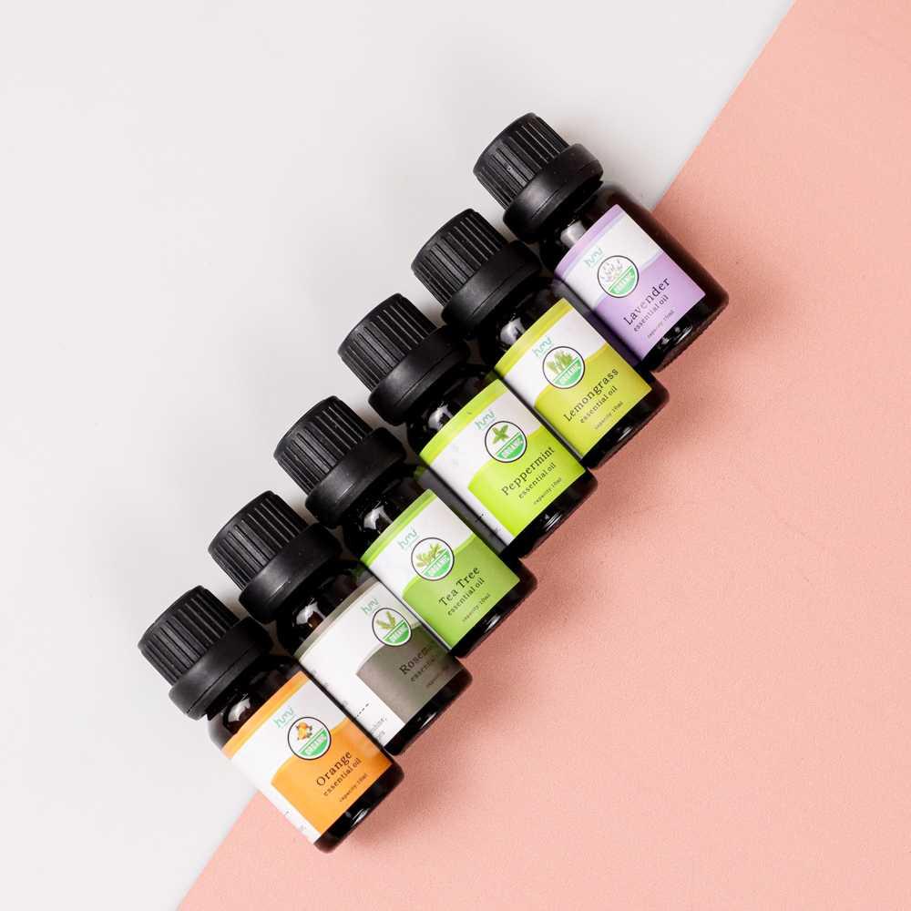 Taffware HUMI Pure Essential Oils Minyak Aromatherapy 10ml 6PCS - K-E7