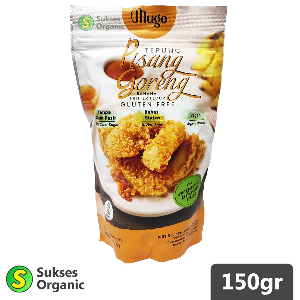 

Tepung Pisang Goreng Gluten Free | 250gr | Mugo