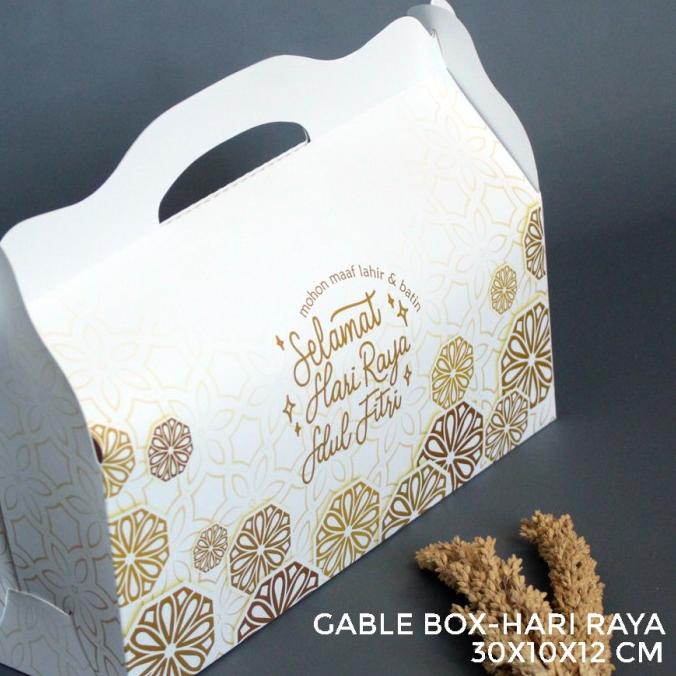

Hampers Gable Box : 30X10X12 Cm / Special Editions / Hampers / Box Lebaran Stok Terbatas