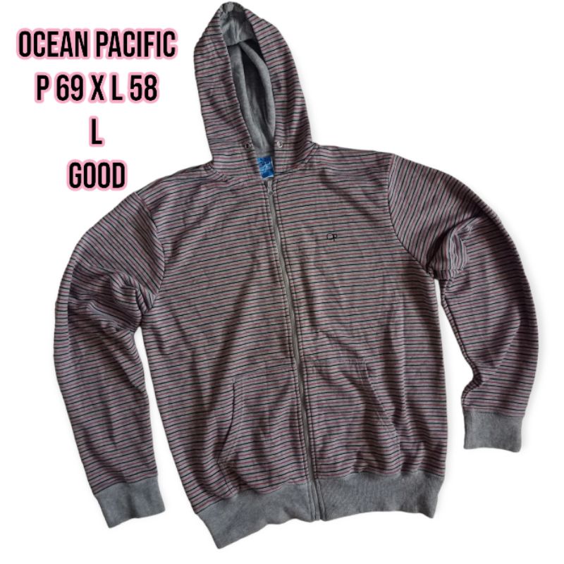 [PRELOVED] HOODIE CREWNECK JAKET Ocean Pacific original