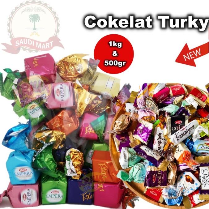 

COKLAT ARAB COKELAT ARAB/COKLAT TURKY/SAUDI /COKLAT TRUFFLE 1KG(RASA MIX) EL09I09A82L