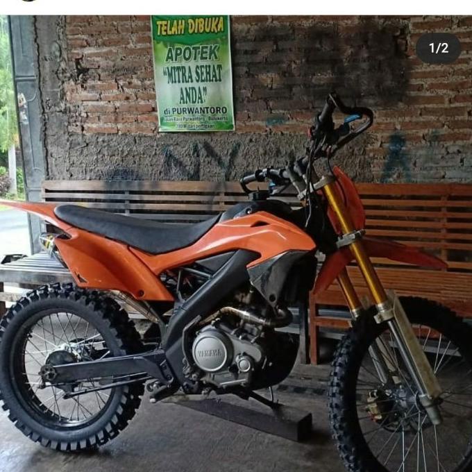 Body Set Vixion Supermoto Dan Frame Belakang Klx