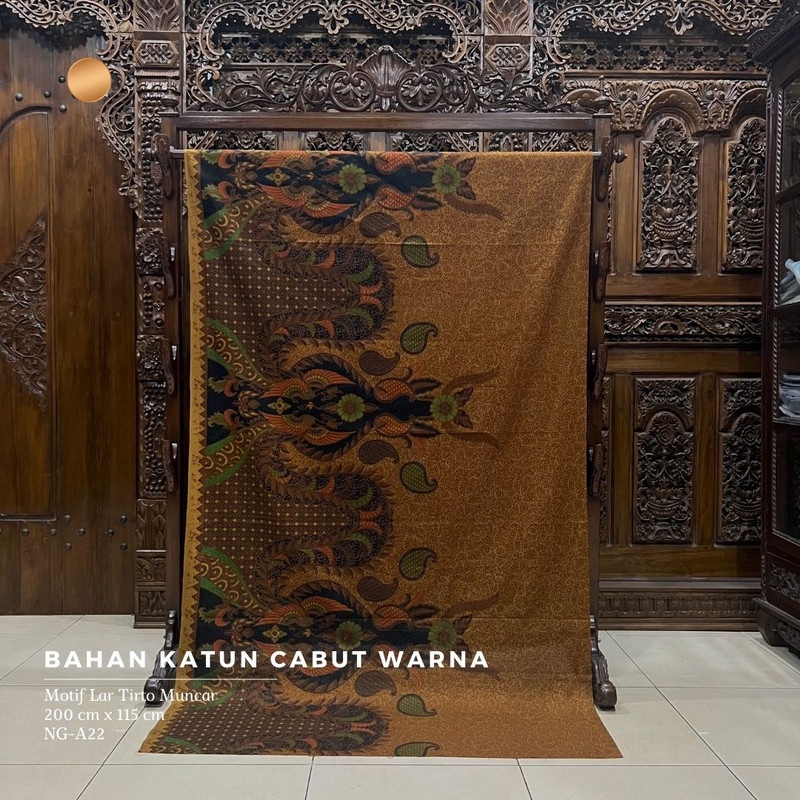 Kain Batik Katun Cabut Warna 200 x 115 - NG-A06 - Nusa Indah Batik