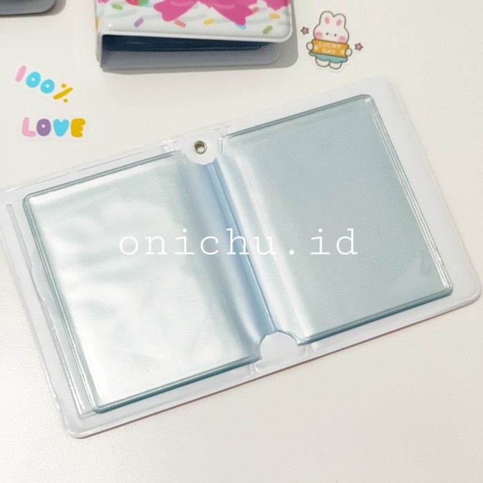 

Mini collect book 1P 40 slot binder photocard album tempat pc kolbuk - Purple Bear