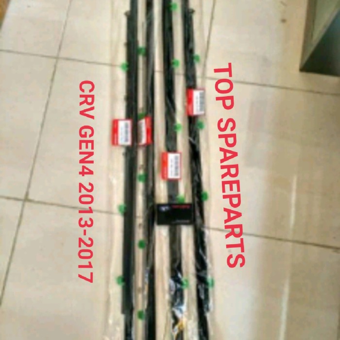 PELIPIT KARET KACA LUAR SET HONDA CRV GEN4 2013 2014 2015 2016 2017