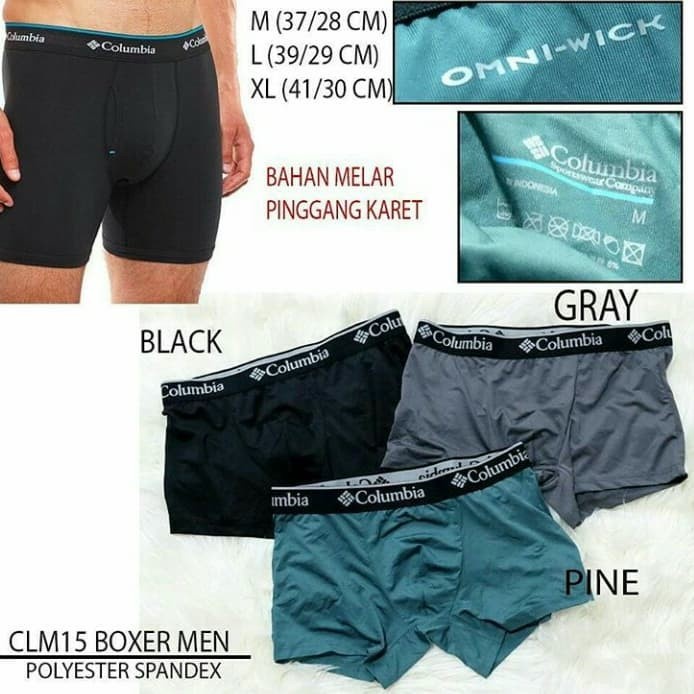 Terlaris Boxer Boxer Brief Columbia Original