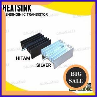 Heatsink TO 220 Pendingin IC Transistor 20x15x10mm Aluminium Heat Sink tools 29M4R23