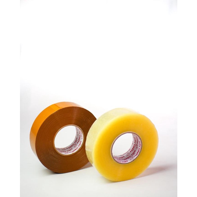 

DISKON Lakban Bening \ Lakban Coklat RABBIT TAPE 2 inch x 500 Yard, 450 METER