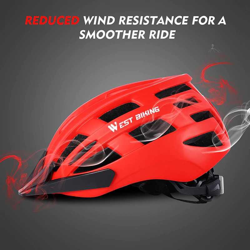 WEST BIKING Helm Sepeda Cycling Bike Helmet TK-YP07 Sepeda Listrik Sepeda Listrik Dewasa Sepeda Gunung Sepeda Anak Perempuan Helm Sepeda Sepeda Listrik Anak Helm Sepeda Anak Sepeda Listrik Murah Helm Sepedah Dewasa Sepeda Gunung Anak Mobil Listrik Anak He