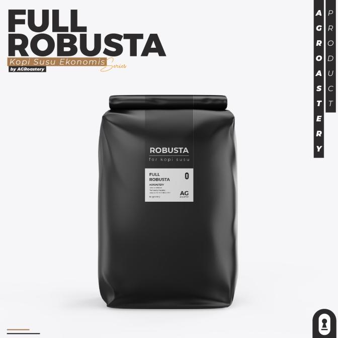 

Biji Kopi Full Robusta Kopi Susu Ekonomis 1 KG | 1KG