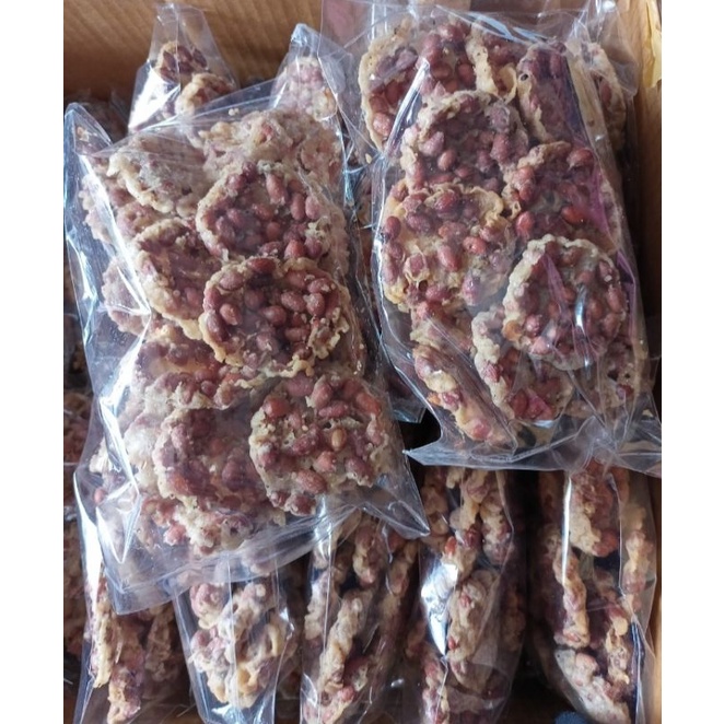 

peyek full kacang ,peyek renyah 250gr