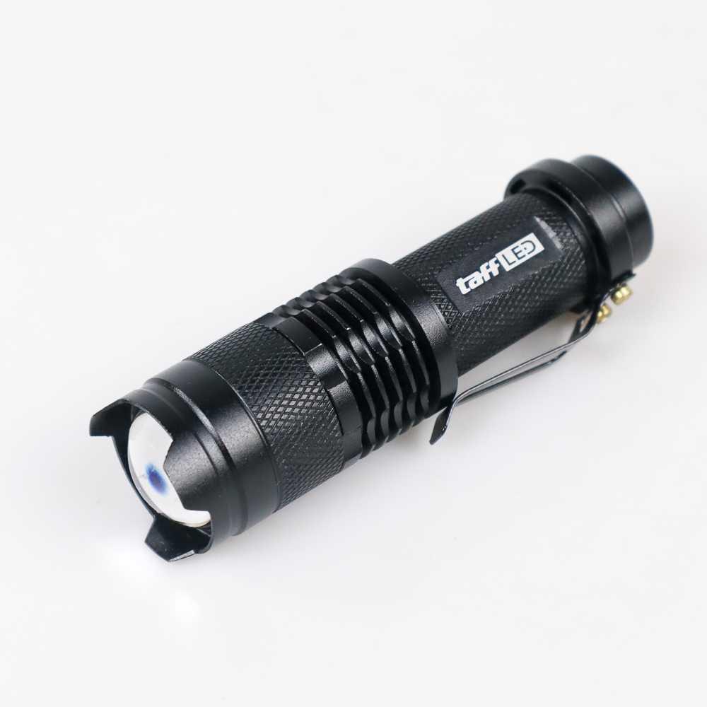 TaffLED Senter LED 2000 Lumens Waterproof + Charger + Box - P1