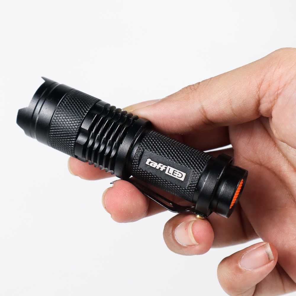 TaffLED Senter LED 2000 Lumens Waterproof + Charger + Box - P1