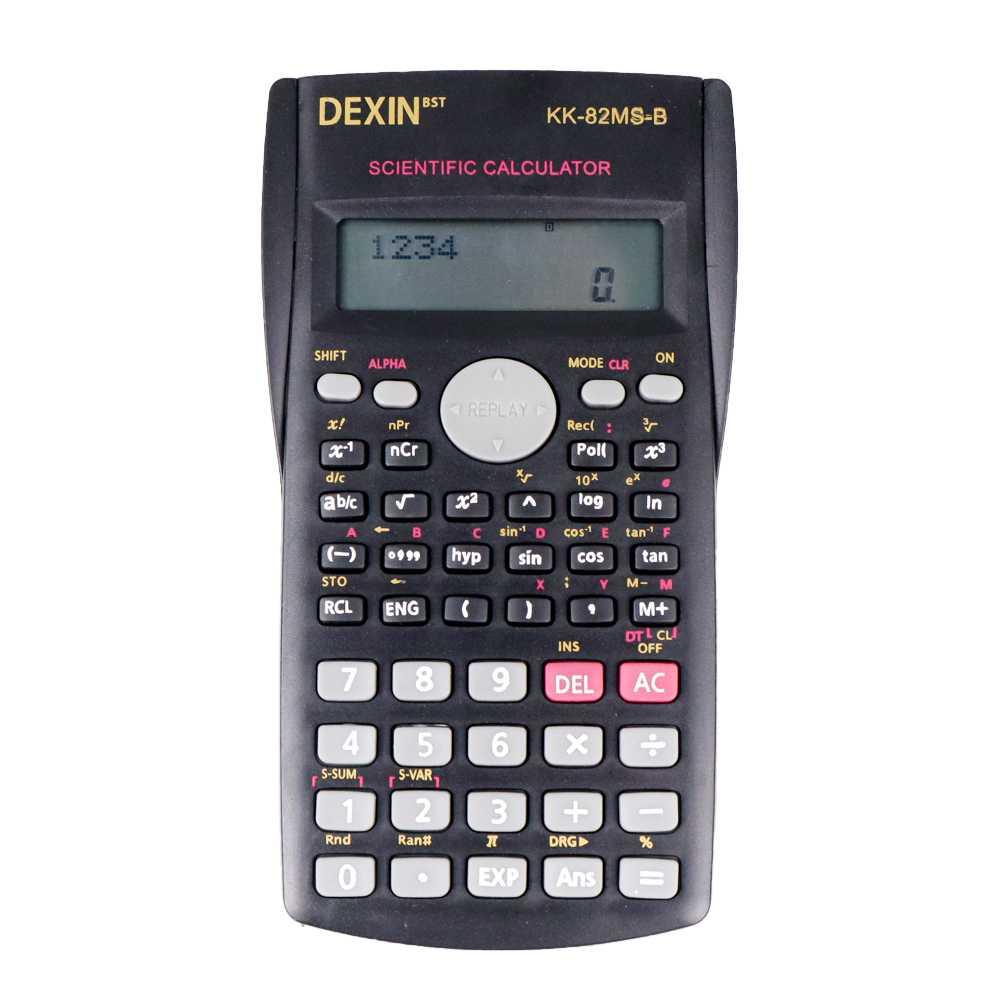 DEXIN Kalkulator Elektronik Scientific Calculator KK-82MS-B Kalkulator Lucu Kalkulator Lucu Kalkulator Kenko Kalkulator Kenko Kalkulator Joyko Kalkulator Joyko Kalkulator Unik Kalkulator Unik Kalkulator Mini Murah Kalkulator Mini Murah Calculator Casio Ca