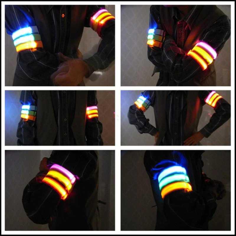 MRXS Sport Armband Wristband Safety Belt LED Light - MR-233