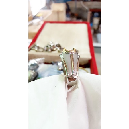 emban ikat ring monel super doff handmade