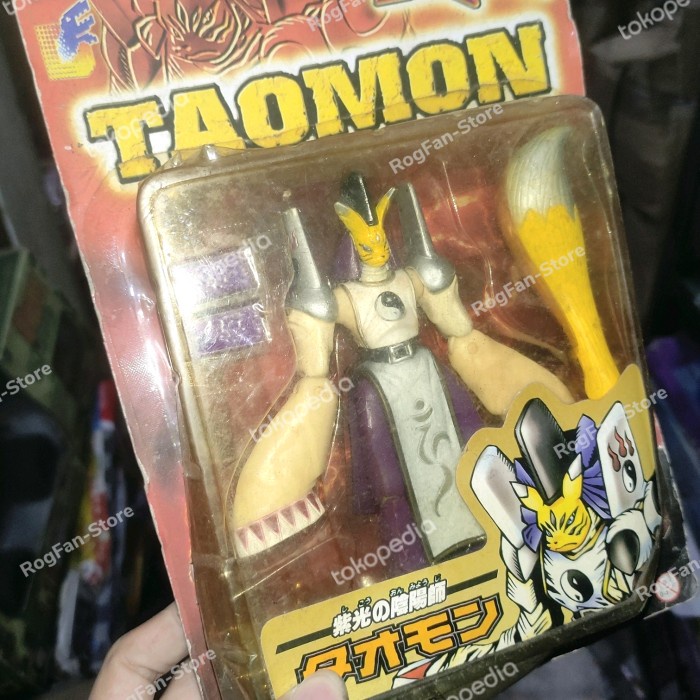 mainan jadul digimon adventure d real taomon non original bandai